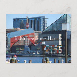 Baltimore Inner Harbour Postkarte