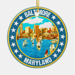 Baltimore Keramik Ornament