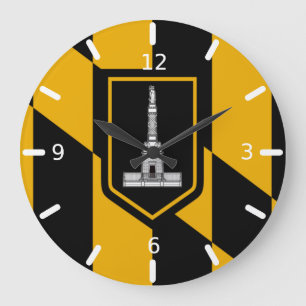 Baltimore (Maryland)  Flagge Große Uhr