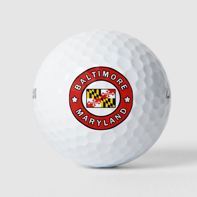 Baltimore Maryland Golfball (Vorderseite)