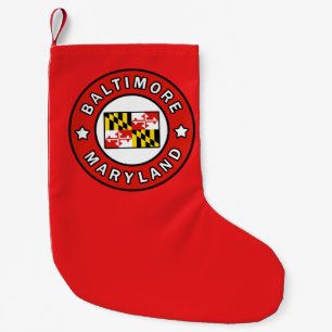 Baltimore Maryland Kleiner Weihnachtsstrumpf