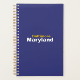 Baltimore, Maryland Planer