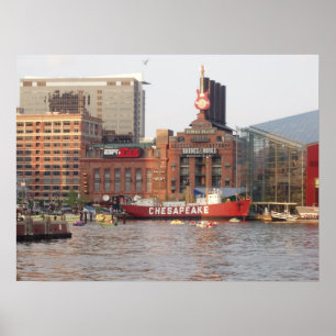 Baltimore, Maryland Print Verschiedene Größen Poster