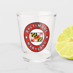 Baltimore Maryland Schnapsglas