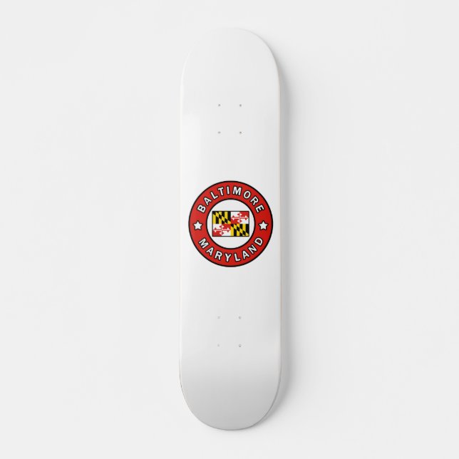 Baltimore Maryland Skateboard (Vorne)