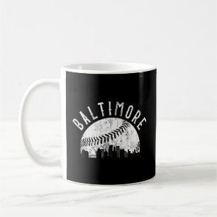 Baltimore Maryland Skyline Kaffeetasse