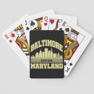 Baltimore, Maryland Spielkarten