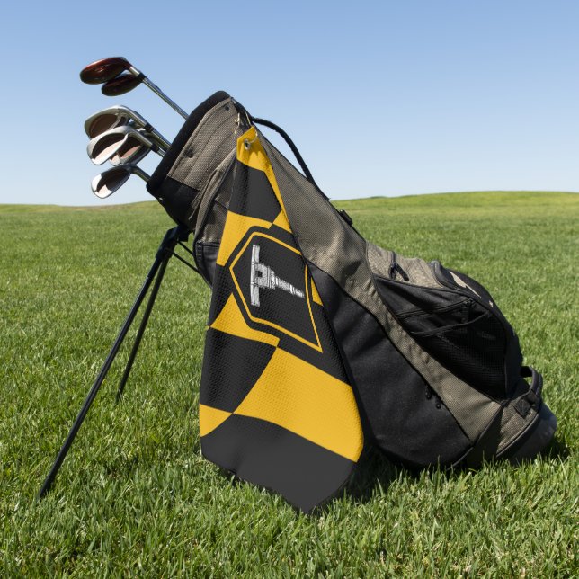 Baltimore (Maryland) Stadt Flagge Golf Handtuch (Gras)