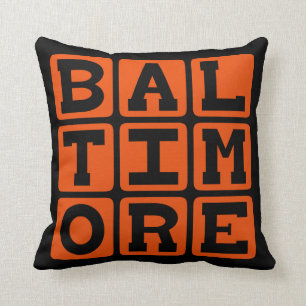 Baltimore, Maryland United Staaten Kissen