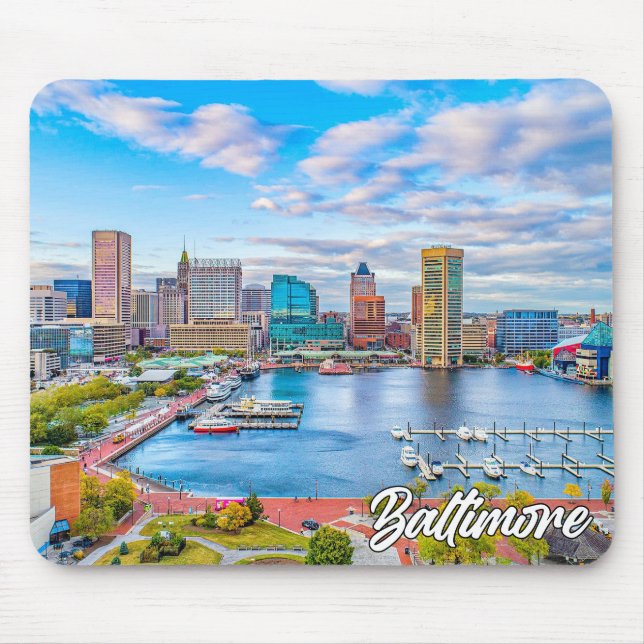 Baltimore, Maryland, Vereinigte Staaten Mousepad (Vorne)