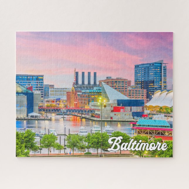 Baltimore, Maryland, Vereinigte Staaten Puzzle (Horizontal)