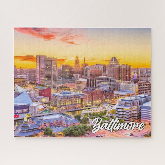 Baltimore, Maryland, Vereinigte Staaten Puzzle (Horizontal)