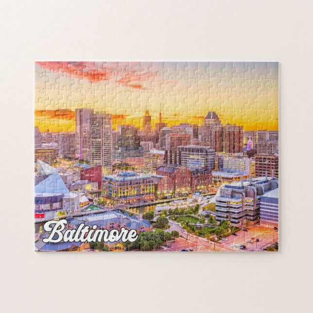 Baltimore, Maryland, Vereinigte Staaten Puzzle (Horizontal)