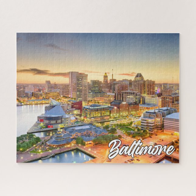 Baltimore, Maryland, Vereinigte Staaten Puzzle (Horizontal)