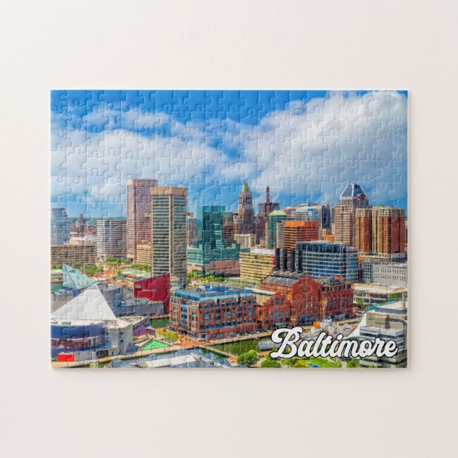 Baltimore, Maryland, Vereinigte Staaten Puzzle (Horizontal)