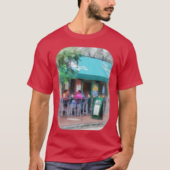 Baltimore MD Happy Hour in Fells Point T-Shirt (Vorderseite)