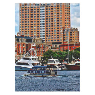 Baltimore MD - Inner Harbour Water Taxi Tischdecke