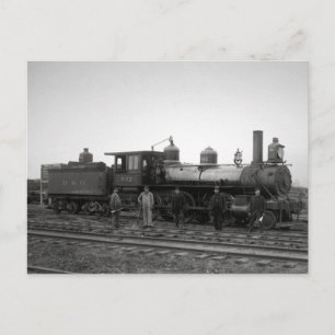 Baltimore & Ohio Railroad Lokomotive # 932 - Vinta Postkarte