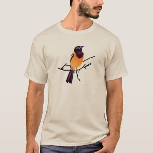 Baltimore Oriole auf Zweig T-Shirt