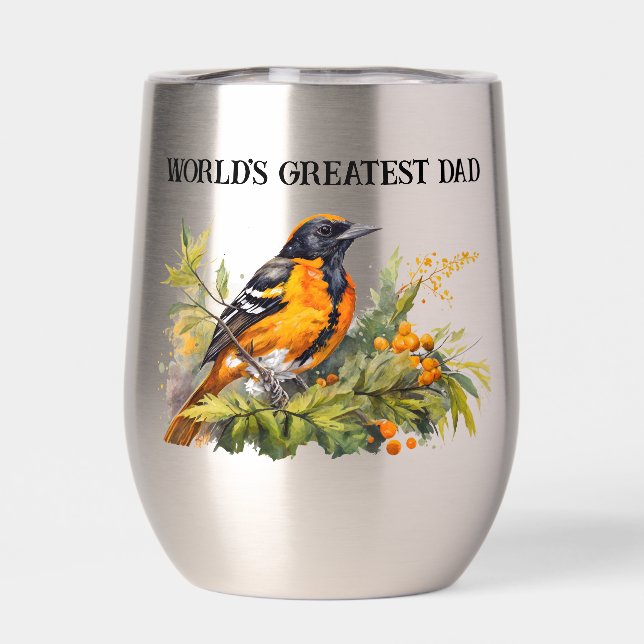 Baltimore Oriole Welt ist der größte Vater (Rückseite)