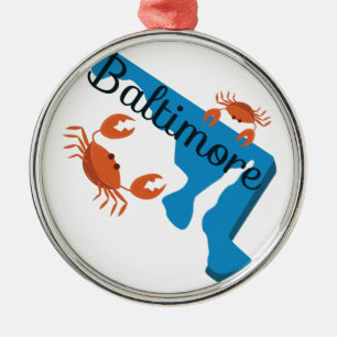 Baltimore Ornament Aus Metall
