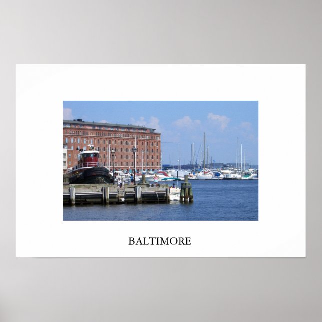 Baltimore Poster (Vorne)