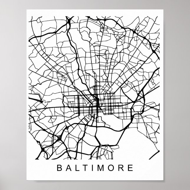 Baltimore Poster (Vorne)