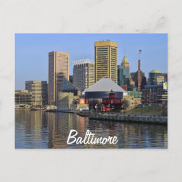 Baltimore Postkarte