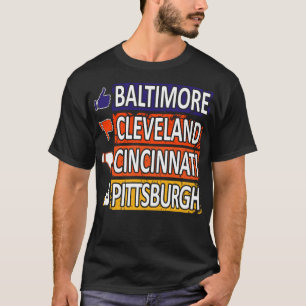Baltimore Pro Funny North Ranks T-Shirt