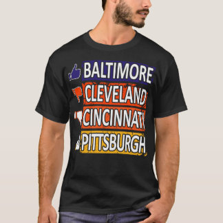 Baltimore Pro Funny North Ranks T-Shirt