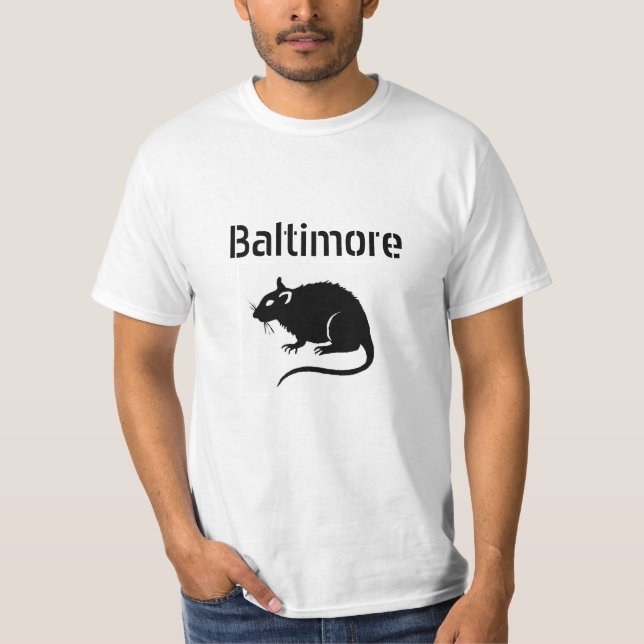Baltimore-RATTE --- ABKOMMEN mit ihm! T-Shirt (Vorderseite)
