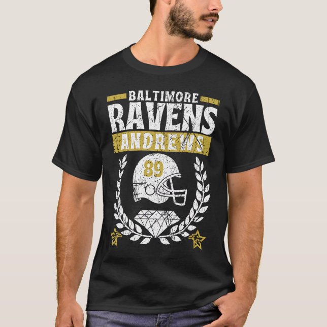 Baltimore Ravens Andrews 89 Edition 2 T-Shirt (Vorderseite)