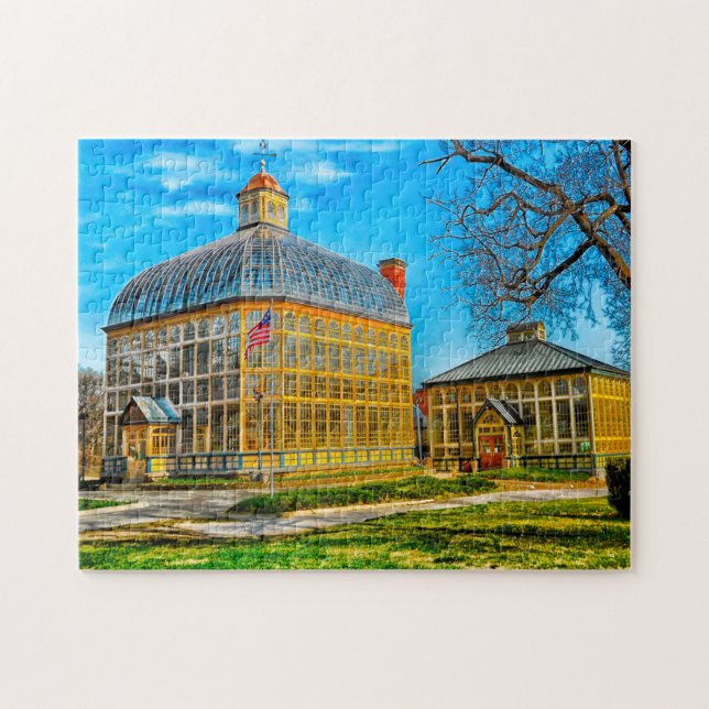 Baltimore Rollins Conservatory Maryland. Puzzle (Horizontal)