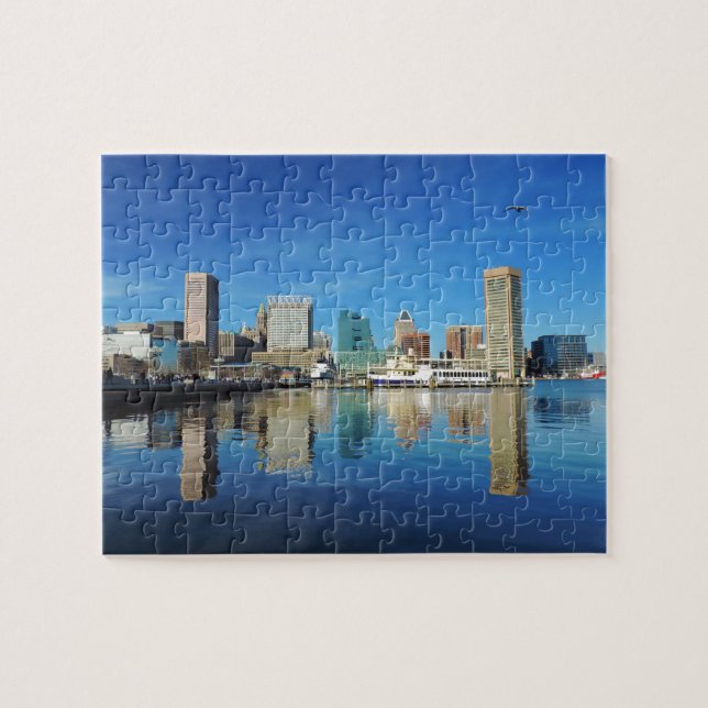 Baltimore-Skyline Puzzle (Horizontal)