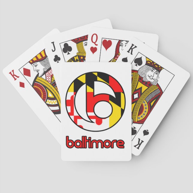 Baltimore Spielkarten (Rückseite)