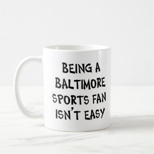 Baltimore-Sportfan, zu sein Kaffeetasse