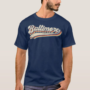 Baltimore Sports Name Vintag Retro Geschenk Männer T-Shirt
