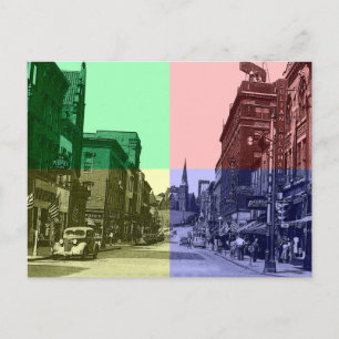 Baltimore St., Cumberland, MD Postkarte