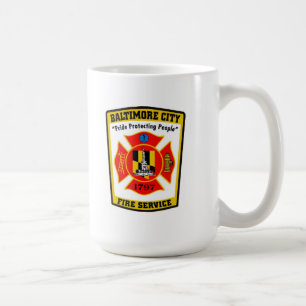 Baltimore-Stadt-Feuerwehr-Tasse Tasse