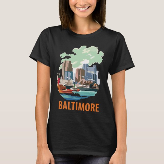 Baltimore T-Shirt (Vorderseite)