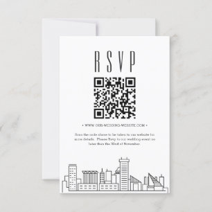 Baltimore Wedding QR Code UAWG Einladung