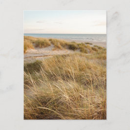 Baltische Meeresküste in Liepaja, Lettland Postkarte