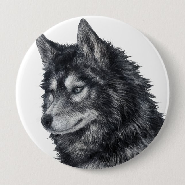 Balto Dog Button (Vorderseite)