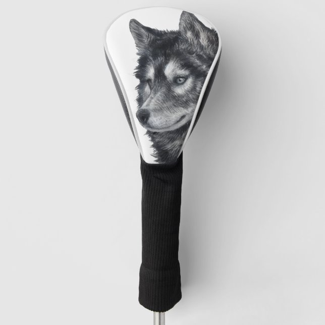 Balto Dog Golf Headcover (Vorderseite)