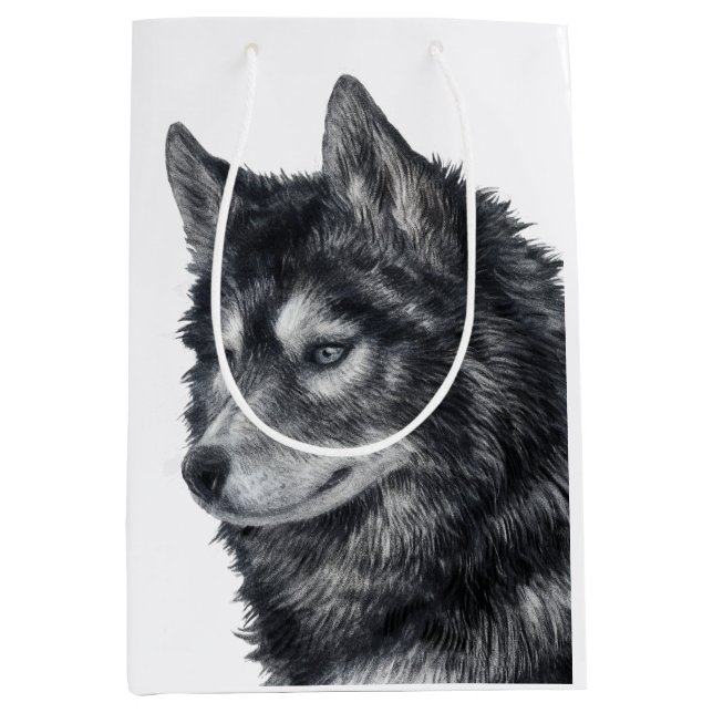 Balto Dog Mittlere Geschenktüte (Vorderseite)