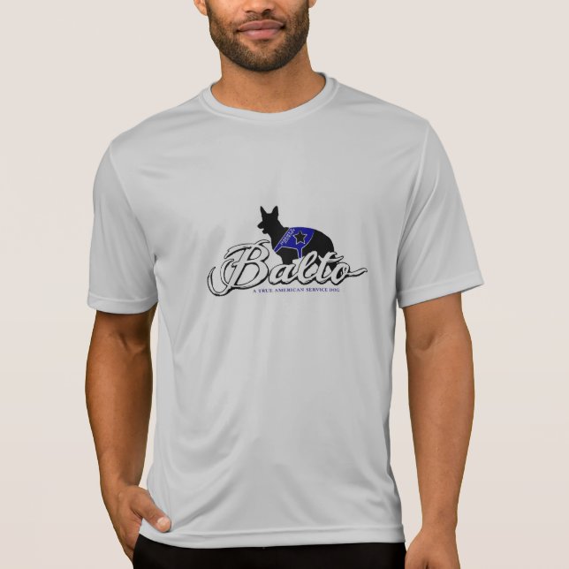 Balto ist ein Schäferhund-Service-Hund im Training T-Shirt (Vorderseite)