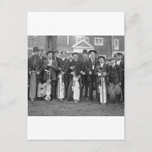 Baltusrol Caddies, Anfang der 1900er Postkarte