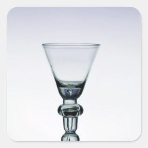 Balusterstammbecher, c.1700-20 quadratischer aufkleber