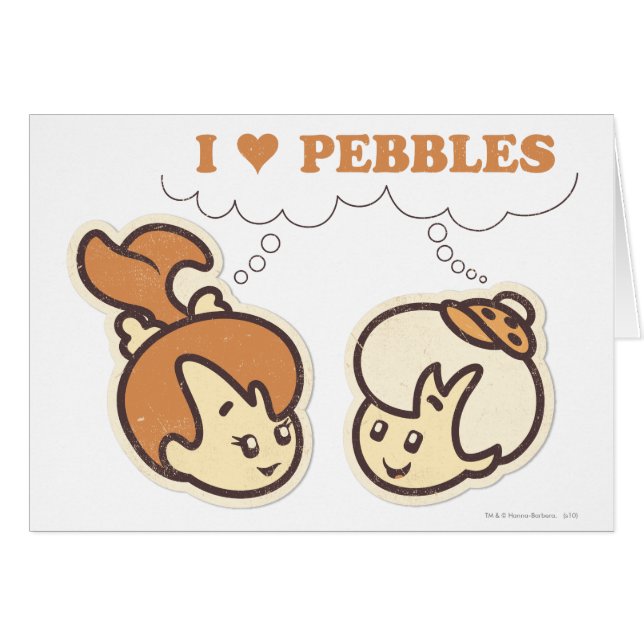 Bam Bam Lieben PEBBLES™ (Vorderseite (Horizontal))
