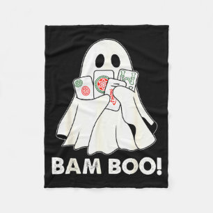 Bam Boo Halloween-Geist Mahjong Lustiges Kostüm Sp Fleecedecke
